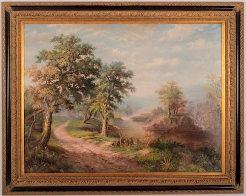 B. Smith, 20th C., Landscape, O/C