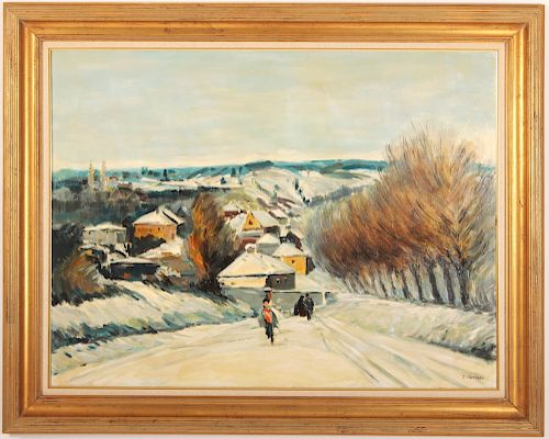 J. DeKobra, Winter in France, O/C