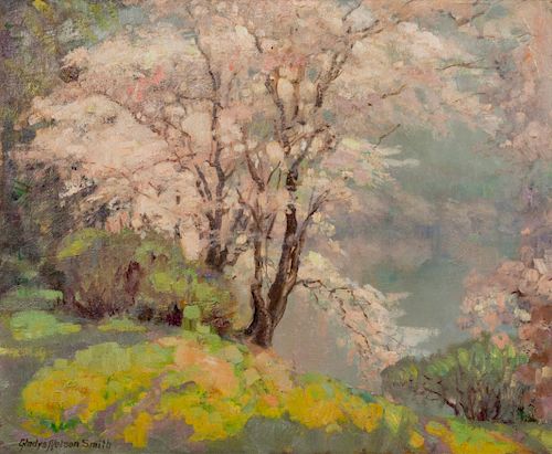 Gladys Nelson Smith 
(American, 1890-1980)
Blossom Tree
