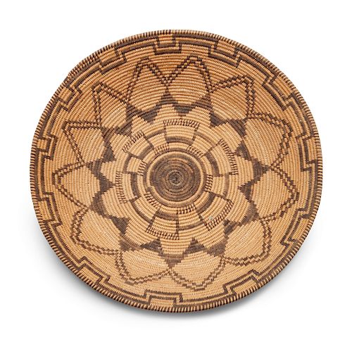 Apache Basket Trayheight 3 1/2 x diameter 16 1/4 inches