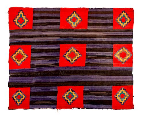 Navajo Third Phase Variant Chief's Blanket
60 x 54 inches