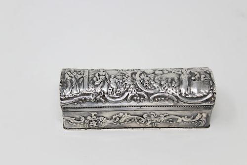 Antique Sterling Silver Box