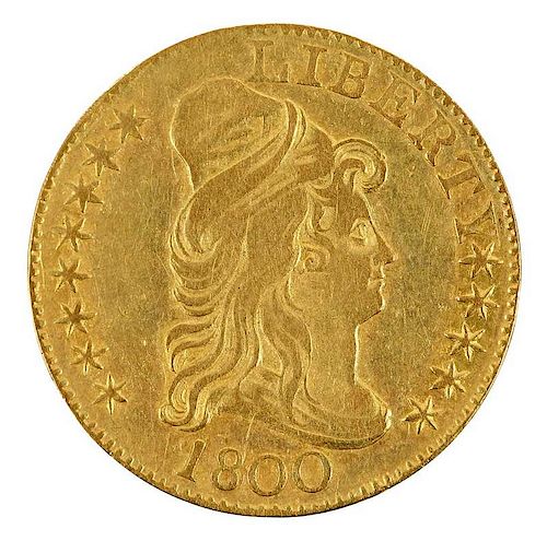 1800 U.S. Five Dollar Gold Coin