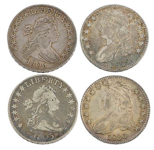 Group of U.S. Silver Half Dollars