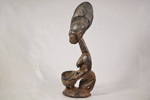 Yoruba Maternity Offering Bowl Figure 21"