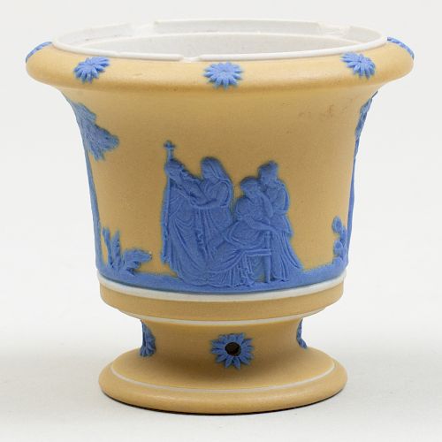 Wedgwood Three Color Jasperware Miniature Vase