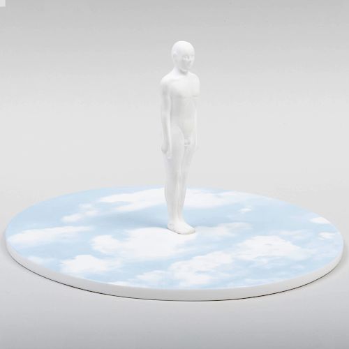 Wedgwood Porcelain Sculpture Sky Plateau II, Designed by Glenys Barton