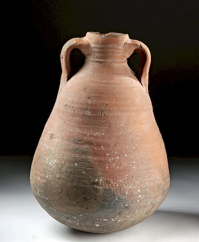 Large Holyland Byzantine Pottery Storage Jar