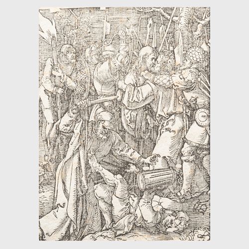 Albrecht Dürer (1471-1528): The Betrayal of Christ, from The Small Passion