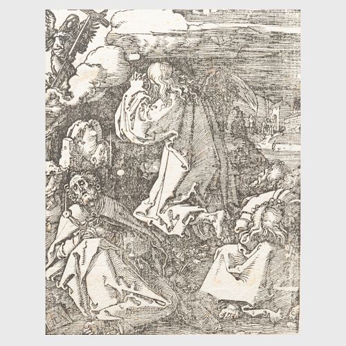 Albrecht Dürer (1471-1528): The Agony in the Garden, from The Small Passion