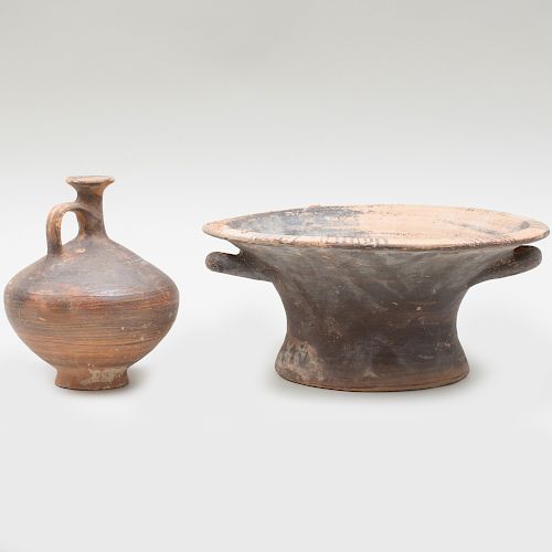 Two Greek Painted Pottery Vessels