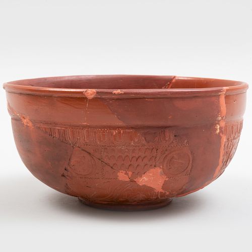 Roman Terra Sigilatta Relief Decorated Bowl
