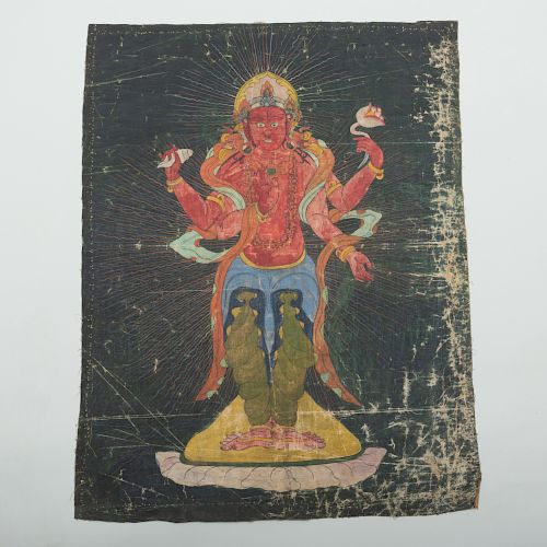 Paubha Depicting Vishnu