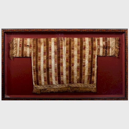 Pre-Columbian Woven Fabric Jacket, Probably Peruvian