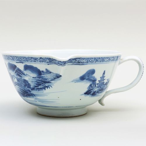 Chinese Export Cargo Porcelain Milk Bowl