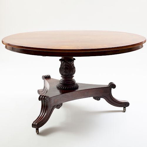 William IV Mahogany Tilt-Top Dining Table