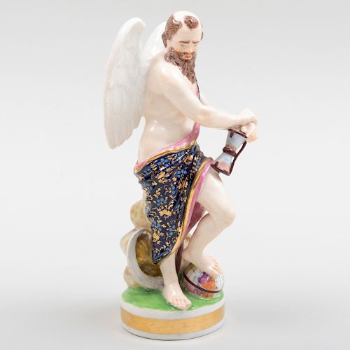 Bloor Derby Porcelain Figure of Father Time
