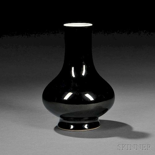 Mirror Black Vase