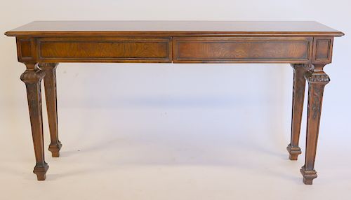 Vintage And Quality 2 Drawer Console
