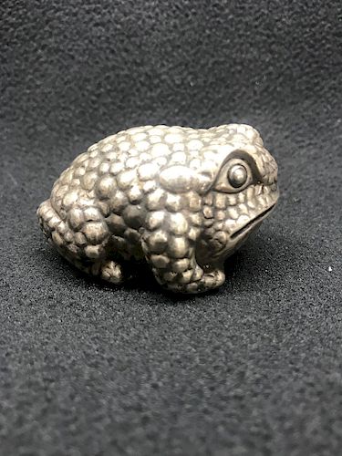Russian Silver Medium Frog