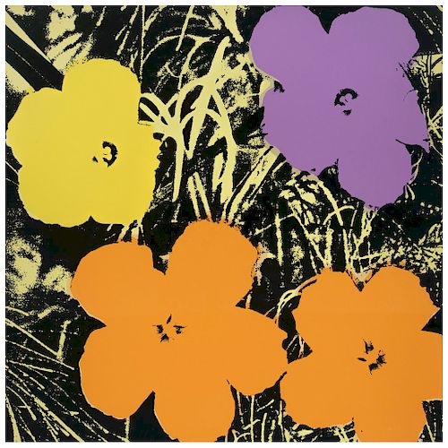 ANDY WARHOL, II.67: Flowers.