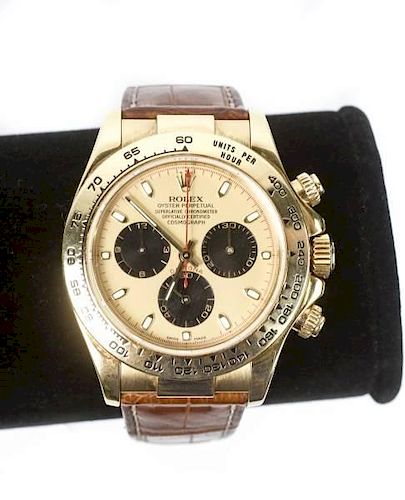 Men's Rolex 18k Gold "Paul Newman" Daytona Watch
