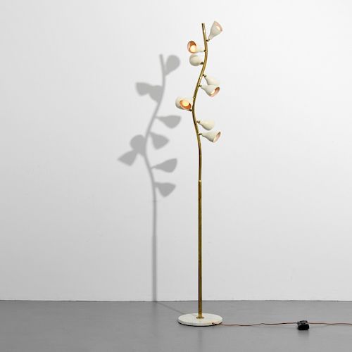 Floor Lamp Attributed to Gino Sarfatti