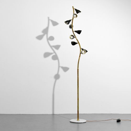 Floor Lamp Attributed to Gino Sarfatti