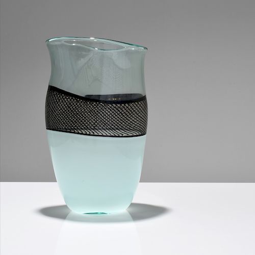 Giampaolo Seguso "Refolo" Murano Vase, Limited Edition