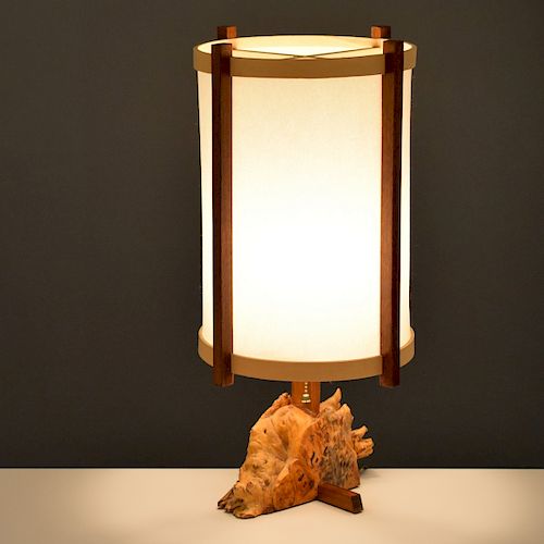 George Nakashima Table Lamp