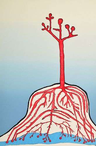 Louise Bourgeois "The Ainu Treeâ€ Lithograph, Signed Edition