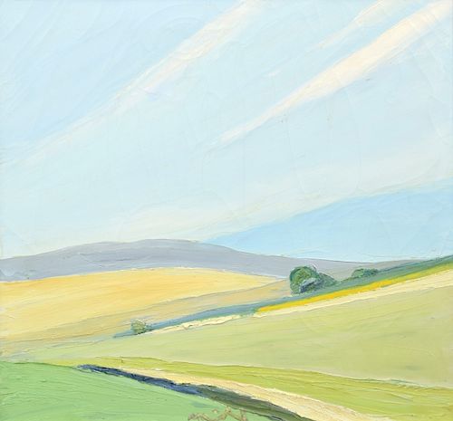 Roger Muhl Painting, Landscape