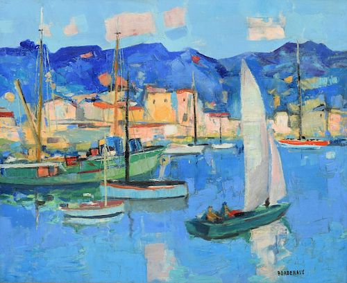 Pierre Bordenave Painting, Seascape/Nautical Scene