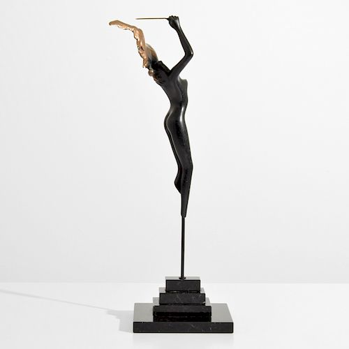 Bruno Bruni Bronze Nude Figural Sculpture