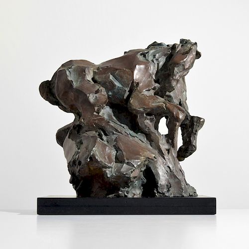 Jean Richardson "Genesisâ€ Bronze Equine Sculpture