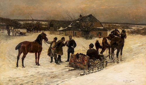 BOHDAN VON KLECZYNSKI (POLISH 1852-1920)