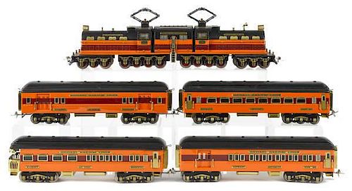 Richart standard gauge five-piece train set, to i