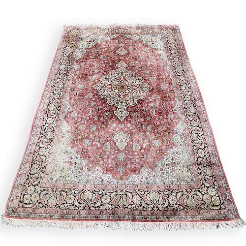 Large Persian Silk Rug