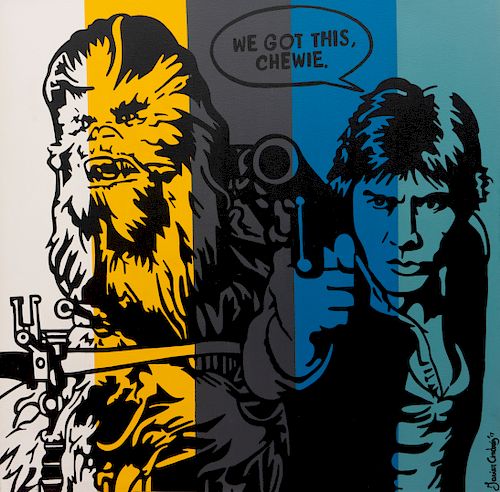 Chewie and Solo
