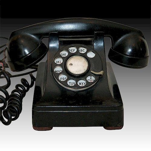 WESTERN ELECTRIC BELL 302 LUCY TELEPHONE, CA. 1948