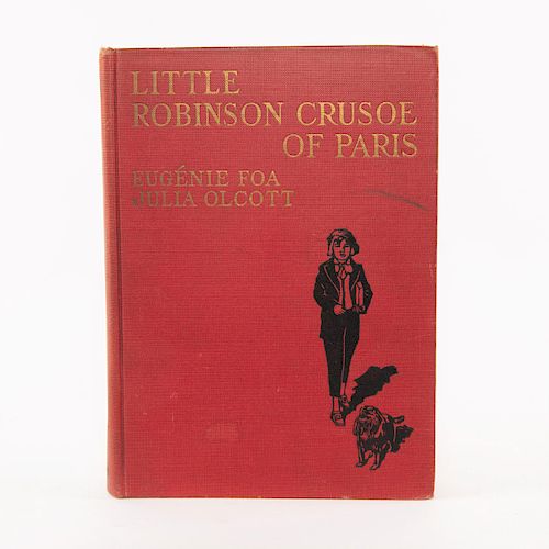LITTLE ROBINSON CRUSOE OF PARIS BOOK BY JULIA OLCOTT