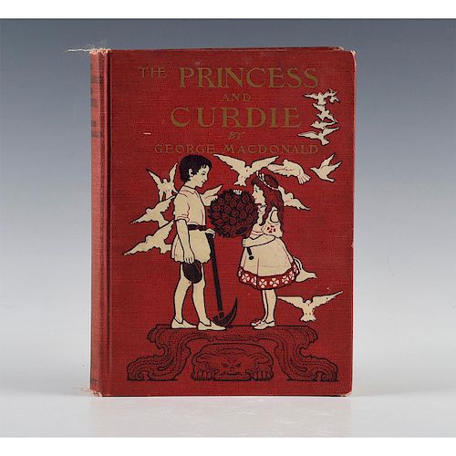 PRINCESS AND CURDIE BOOK BY G. MACDONALD, MARIA L. KIRK ILLUSTR.