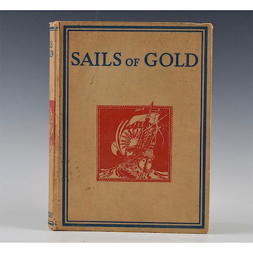 BOOK, SAILS OF GOLD LADY ASQUITH INCLUDES A.A. MILNE TIGGER STORY