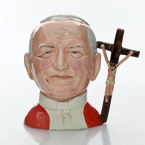 BAIRSTOW MANOR LG CHARACTER JUG POPE JOHN PAUL ll