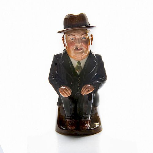 LARGE ROYAL DOULTON TOBY JUG, CLIFF CORNELL