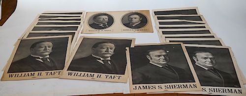 Wm. Taft & James Sherman 1908 Campaign Posters