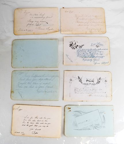 "Dear Lizzie" Collection of 19th-20th C. Poetry