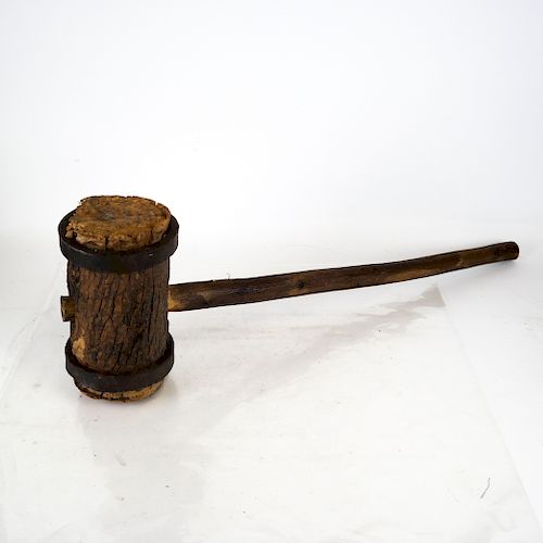 Lincoln Era "Old Hickory" 19th Century Mallet