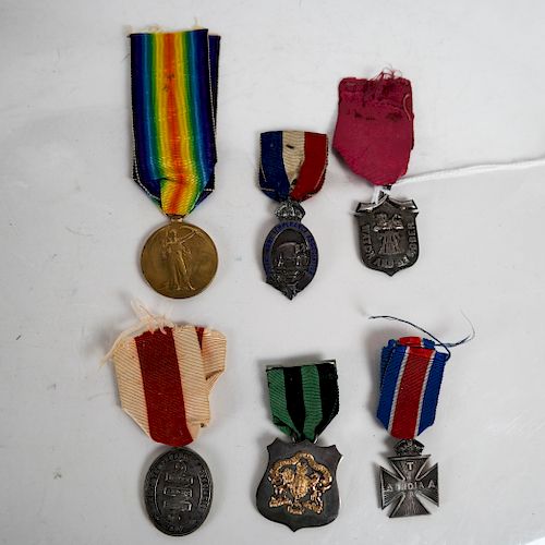 Assorted Temperance Medals