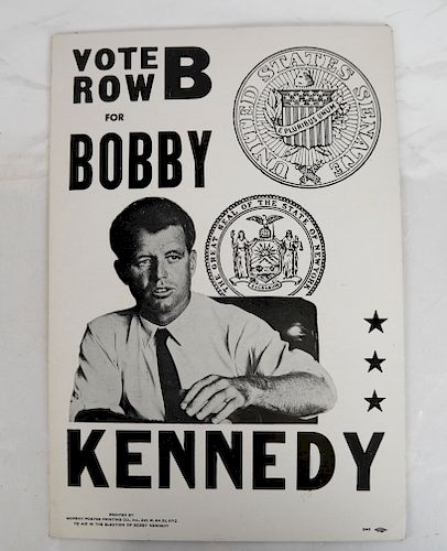 3 RFK SCARCE Variation Posters for Senator, 1964